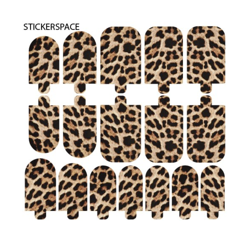 Leopard - Nail Wraps StickerSpace
