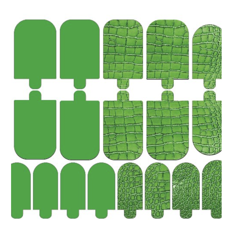 Green - Nail Wraps StickerSpace