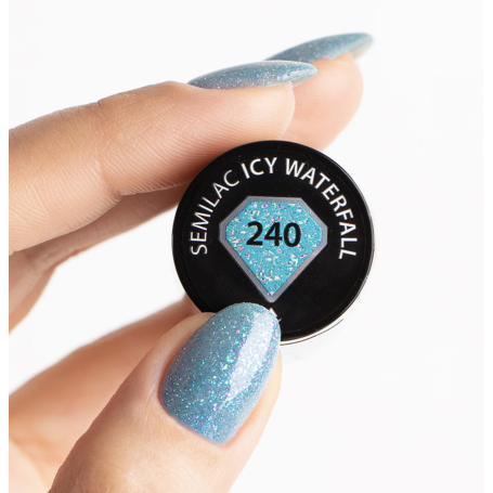240 Icy Waterfall - UV Nagellack 7ml Semilac