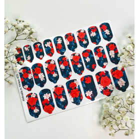 Nagelfolie 403 Nail Wraps für Maniküre AMINAILS 2