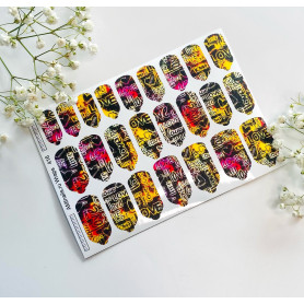 Nagelfolie 416 Nail Wraps für Maniküre AMINAILS 2