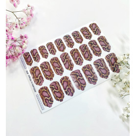 Nagelfolie 454 Nail Wraps für Maniküre AMINAILS 2