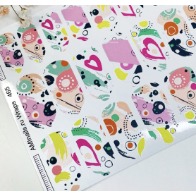 Nagelfolie 465 Nail Wraps für Maniküre AMINAILS