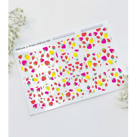 Nagelfolie 469 Nail Wraps für Pediküre AMINAILS 2