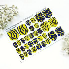 Nagelfolie 473 Nail Wraps für Pediküre AMINAILS 2