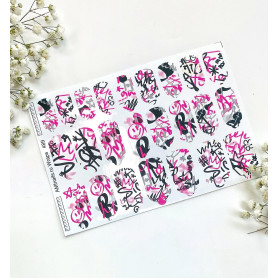 Nagelfolie 489 Nail Wraps für Maniküre AMINAILS 2