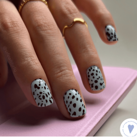 Nagelfolie Blue gepard - Nail Wraps by provocative nails...