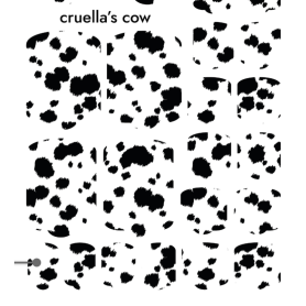 Nagelfolie Cruellas cow - PEDIKÜRE Nail Wraps by... 2
