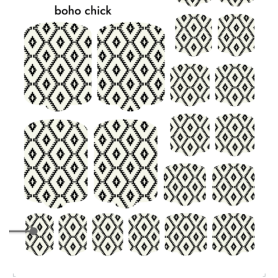 Nagelfolie Boho chick - PEDIKÜRE Nail Wraps by... 2