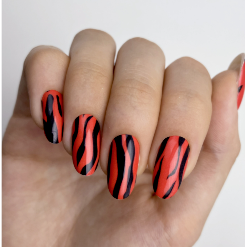 Africa - Nail Wraps by Provocative Nails