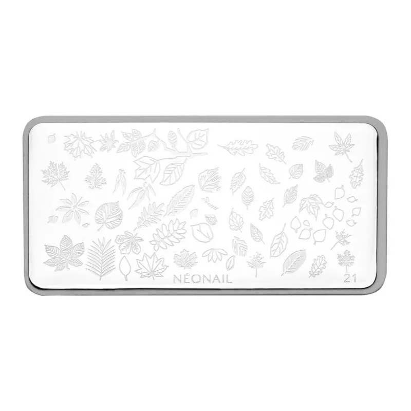 Stamping Schablone 21 Neonail-ALLE SCHABLONEN-Double Beauty Shop