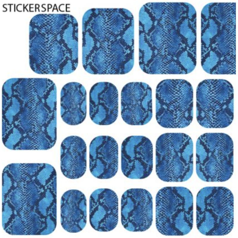 Majesty - PEDIKÜRE Nail Wraps StickerSpace