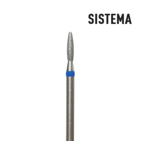 Flamme mit stumpfer Spitze 1,8 mm bis 2,3 mm blau...