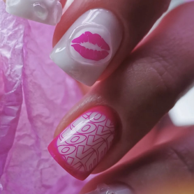 0005 stamping schablone + design blatt ART STAMPING 2