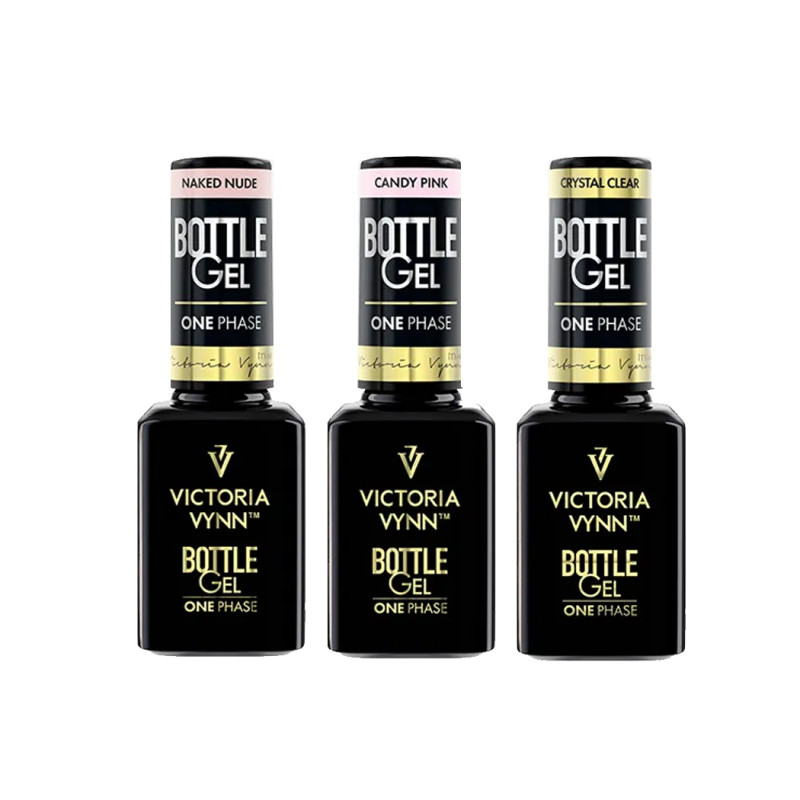 Bottle Gel One Phase (3st x 15ml) - Collection Set VICTORIA VYNN