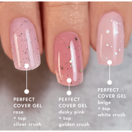 DUSKY PINK - Perfect Cover Builder Gel 15ml ECLAIR