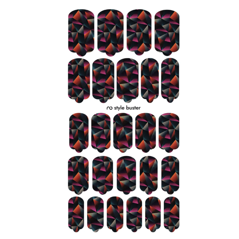 Nagelfolie Style buster - Nail Wraps by Provocative Nails-NAIL WRAPS SELBSTKLEBEND-Double Beauty Shop