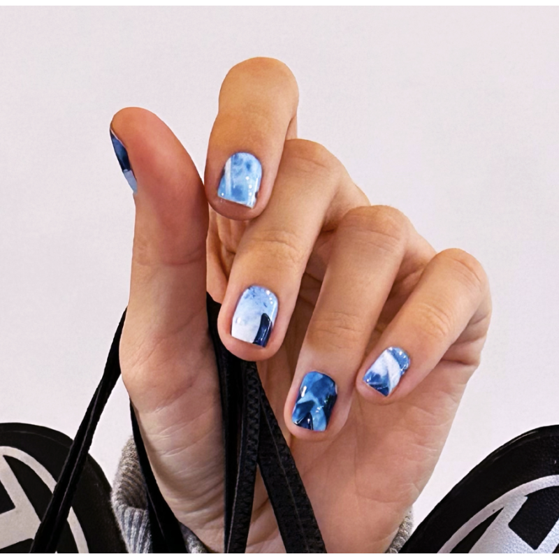 Jeans - Nail Wraps by Provocative Nails