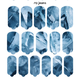 Nagelfolie Jeans - Nail Wraps by Provocative Nails 2