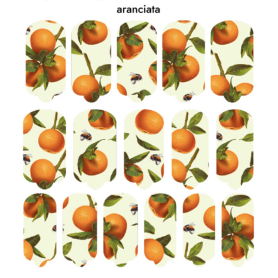 Nagelfolie Aranciata - Nail Wraps by Provocative Nails 2