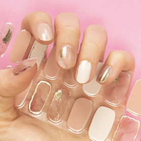 LOST MARBLES - Gel Nail Strip (Gel Wraps) MoYou London 2
