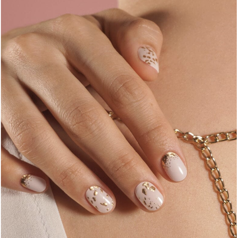 NO PAIN NO CHAMPAGNE - Gel Nail Strip (Gel Wraps) MoYou London