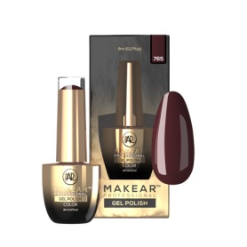 765 - DUNKELROT UV Nagellack ohne Hema 8ml MAKEAR 2