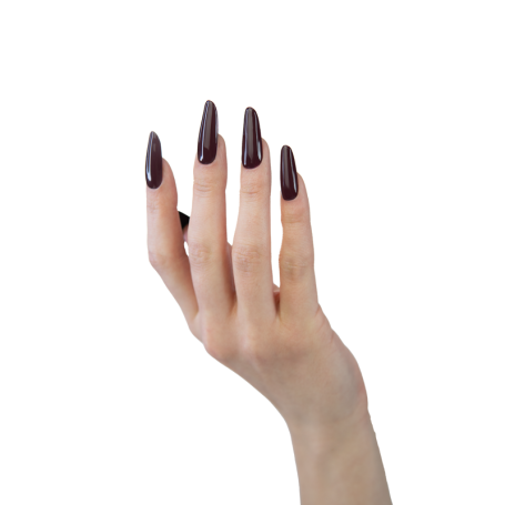 765 - DUNKELROT UV Nagellack ohne Hema 8ml MAKEAR