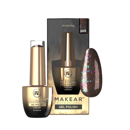 S09 - UV Nagellack ohne Hema 8ml MAKEAR