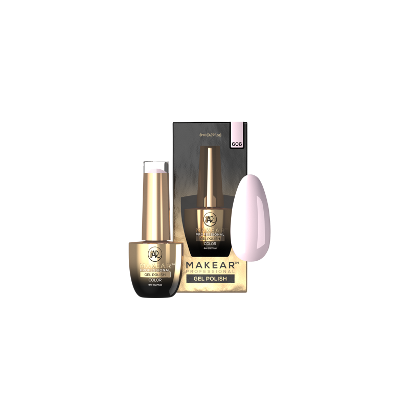 606 - UV Nagellack ohne Hema 8ml MAKEAR-UV NAGELLACKE-Double Beauty Shop