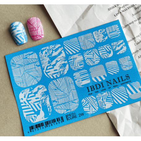 02 WHITE - FÜR PEDIKÜRE IBDI NAILS