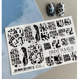 09 BLACK - FÜR PEDIKÜRE IBDI NAILS 2