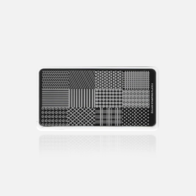 02 GEOMETRIC - Stamping Schablone ECLAIR 2