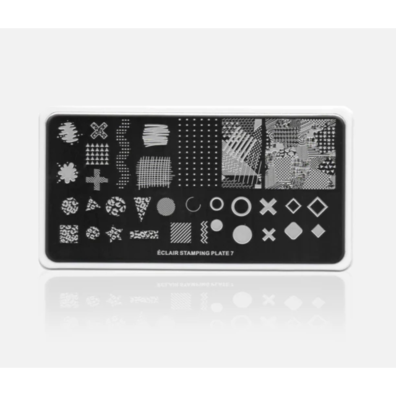 07 CREATIVE - Stamping Schablone ECLAIR-ALLE SCHABLONEN-Double Beauty Shop