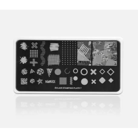 07 CREATIVE - Stamping Schablone ECLAIR