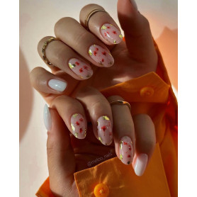 ECHTE TROCKENBLUMEN 12 Farben NailArt 2