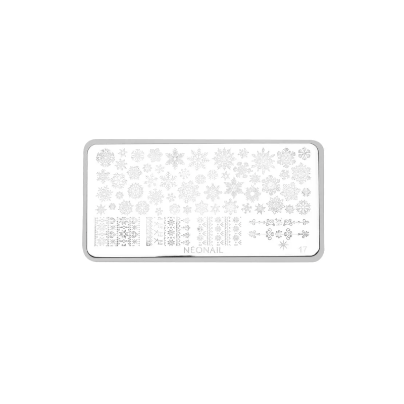 Stamping Schablone 17 Neonail-ALLE SCHABLONEN-Double Beauty Shop