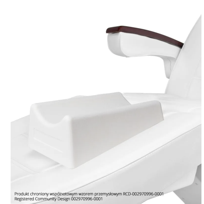 Pediküre-Fußstütze Weiß-HANDAUFLAGE-Double Beauty Shop