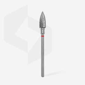 Hartmetall 5,0mm Flamme rot Fräseraufsatz STALEKS 2