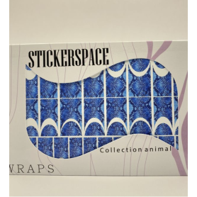FRENCH 004 - Nail Wraps StickerSpace 2