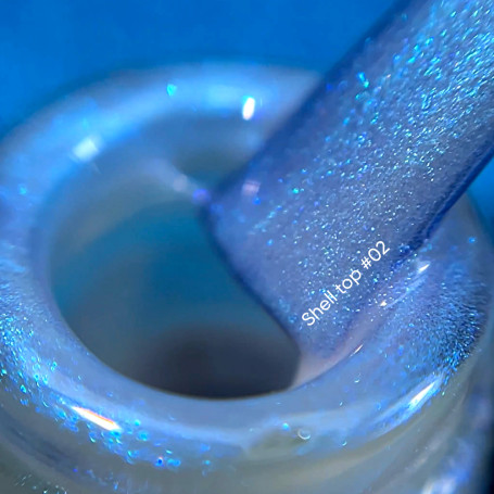 02 Shell - Top Coat (No Wipe) 10ml NAILS OF THE DAY