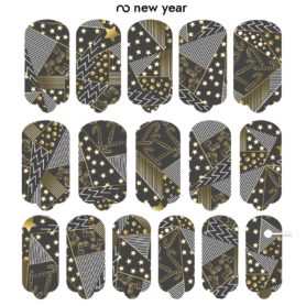 Nagelfolie New Year - Nail Wraps by Provocative Nails 2
