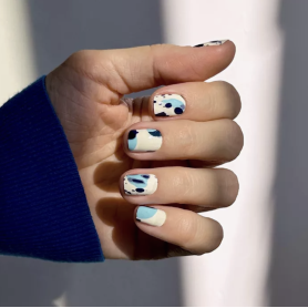 Nagelfolie Blue Bubbles - Nail Wraps by Provocative Nails