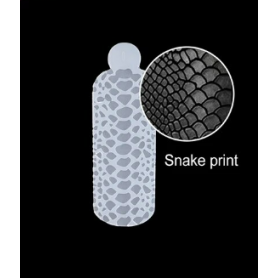 Snake Print I - 12 Stück Silicon Muster Einlage für Dual...