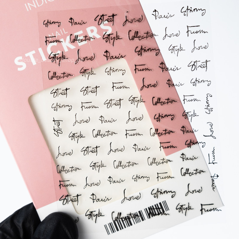 Aufkleber 02-NAILART STICKER-Double Beauty Shop