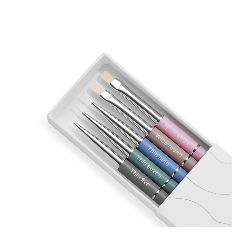 NAIL BRUSHES SET - Pinselset HEYLOVE