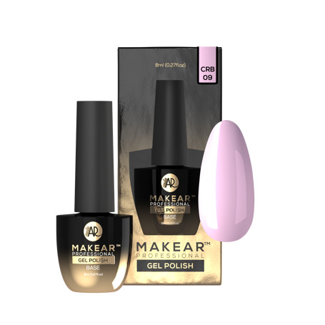 Pink - Color Rubber Base ohne Hema 8ml MAKEAR
