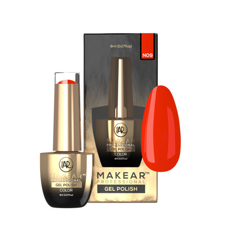 09 Neon - UV Nagellack ohne Hema 8ml MAKEAR