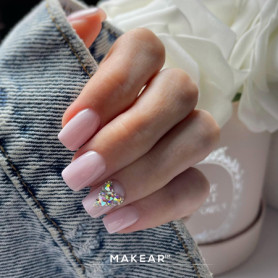Nude French - Nude Rubber Base ohne Hema 8ml MAKEAR 2