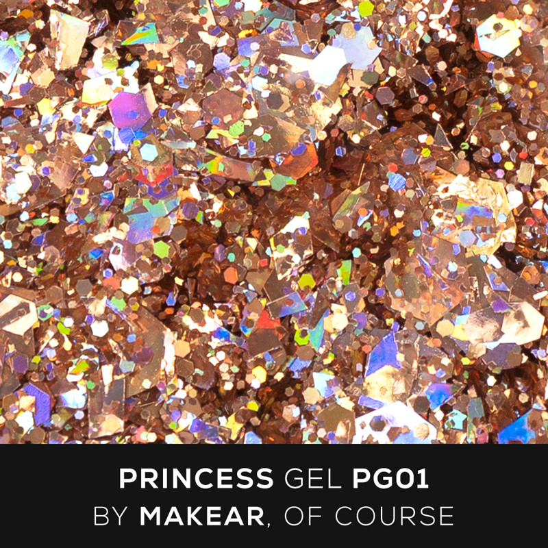 01 Gold - Princess Gel 5g MAKEAR